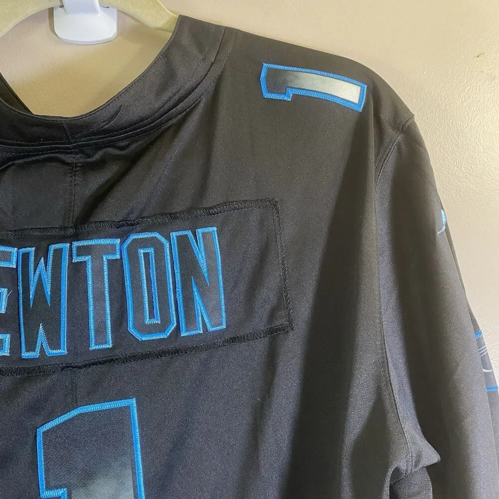 Nike On Field Stitched Cam Newton Carolina Panthers #1 Jersey Men's 3XL NFL